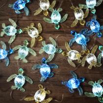 Luzes decorativas JASHIKA Sea Turtle Ocean 10 pés e 30 LEDs