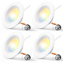 Luzes Embutidas LED Amico Kit com 4 Unidades 12,5W 5/6" Reguláveis