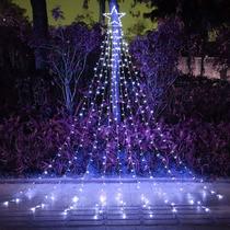 Luzes estelares de Natal ao ar livre FUNIAO 320 LED 110V à prova d'água