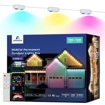 Luzes Externas APPECK Permanent Pro 150 ft 108 W RGBCW 108 LEDs