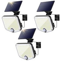 Luzes externas com sensor de movimento MoKo 222 LED Solar, pacote com 3 Luzes externas com sensor de movimento MoKo 222 LED Solar, pacote com 3