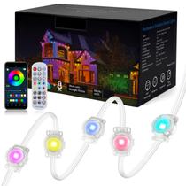 Luzes Externas Inteligentes BrilliLux RGBICW - 15m com 30 Luzes Luzes Externas Inteligentes BrilliLux RGBICW - 15m com 30 Luzes