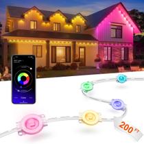 Luzes externas Nexillumi 200 pés Smart RGB LED IP67 Waterproof Luzes externas Nexillumi 200 pés Smart RGB LED IP67 Waterproof