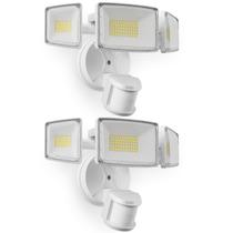 Luzes externas Onforu, pacote com 2 sensores de movimento LED 75W 7500LM