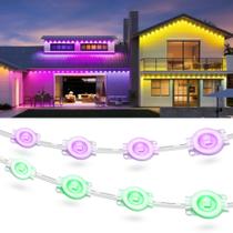 Luzes externas permanentes Fussion 2025 Smart RGB LED 60m
