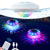 Luzes Flutuantes para Piscina TEPENAR - LED RGB à Prova D'Água (IP68) - Pacote com 1 Unidade