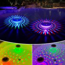 Luzes flutuantes solares FirstE para mudança de cor RGB de piscina Luzes flutuantes solares FirstE para mudança de cor RGB de piscina