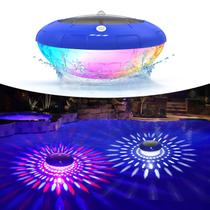 Luzes flutuantes solares FirstE para mudança de cor RGB de piscina Luzes flutuantes solares FirstE para mudança de cor RGB de piscina