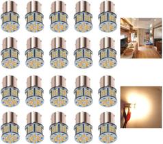 Luzes interiores LED KISLED 12V, pacotes de 20 para trailer de trailer