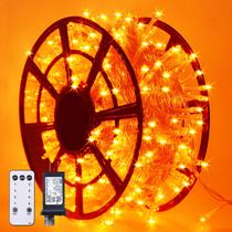 Luzes LED de Ação de Graças JMEXSUSS 600 Orange Outdoor