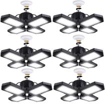 Luzes LED de garagem GMXimo 100W 10000LM E26 6000K (pacote com 6)