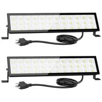 Luzes LED de loja Onforu 90W 10000lm 6500K IP66 à prova d'água 2Pk Luzes LED de loja Onforu 90W 10000lm 6500K IP66 à prova d'água 2Pk