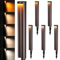 Luzes LED de paisagem LEONLITE 5W 1800K-5000K IP65 Pacote com 6 Luzes LED de paisagem LEONLITE 5W 1800K-5000K IP65 Pacote com 6