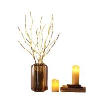 Luzes LED de Ramo de Bétula para Decoração de Casamento e Festas - À Pilha Luzes LED de Ramo de Bétula para Decoração de Casamento e Festas - À Pilha