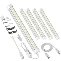 Luzes LED ELEKICO para Loja - 4 Unidades, 2FT, 40W, 5600lm, 6000K