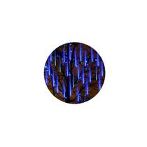Luzes LED Garland Meteor Rain Waterfall Christmas Blue