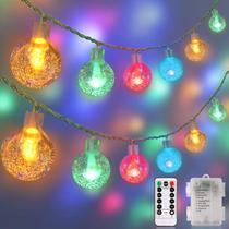 Luzes LED Globe String Lights GHUSTAR 52FT 120 LED multicolor x2