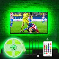 Luzes LED HAMLITE para TV de 70 a 85 polegadas com luz de fundo USB de 18 pés