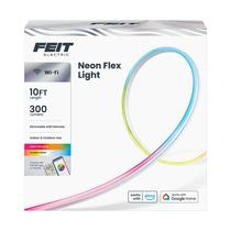 Luzes LED inteligentes Neon Flex Strip Feit Electric 10 pés RGBW