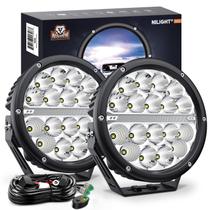 Luzes LED Offroad Nilight 7" 90W 9850LM IP68 2 Unidades Luzes LED Offroad Nilight 7" 90W 9850LM IP68 2 Unidades