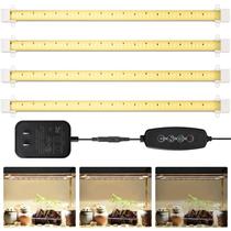 Luzes LED para Crescimento de Plantas Mosthink 16" 6500K Espectro Completo Kit com 4 Unidades