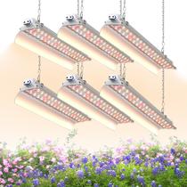 Luzes LED para cultivo SpeePlant 42 cm, espectro total, 108 W, pacote com 6 Luzes LED para cultivo SpeePlant 42 cm, espectro total, 108 W, pacote com 6