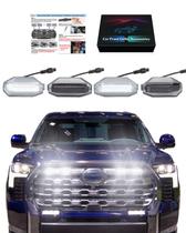 Luzes LED para grade dianteira do para-choque da Toyota Tundra 2022-2026 Luzes LED para grade dianteira do para-choque da Toyota Tundra 2022-2026
