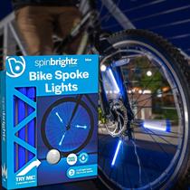 Luzes LED para rodas de bicicleta Brightz SpinBrightz Blue
