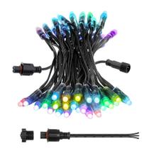 Luzes LED Pixel String ALITOVE WS2811 12V RGB 10m 50LEDs Luzes LED Pixel String ALITOVE WS2811 12V RGB 10m 50LEDs