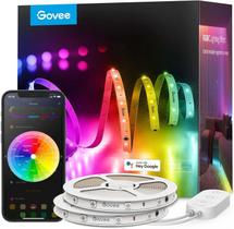 Luzes LED RGBIC Govee 100 Pés - Smart WiFi com Alexa e Google - Controle de App e DIY