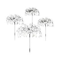 Luzes LED Solares À Prova d'Água Para Jardim, Caminho, Quintal, Pátio E Decoração Externa Luzes LED Solares À Prova d'Água Para Jardim, Caminho, Quintal, Pátio E Decoração Externa