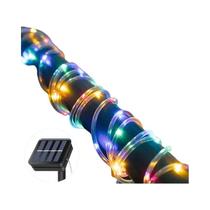 Luzes LED Solares Para Exterior, Cordão De PVC Para Decoração De Jardim, Cerca, Festa E Varanda