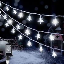 Luzes LED Star String HeyFuni 100 10m ao ar livre para o Natal