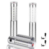 Luzes LED Strobe Baton Lights VYAOMLI, recarregáveis, pacote com 2 unidades, prateadas