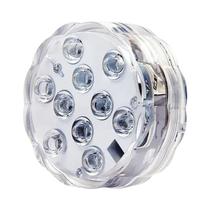 Luzes Led Submersíveis Rgb, 10 Leds, Luz Noturna Subaquática, Piscina Ao Ar Livre, Vaso De Chá,