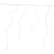 Luzes Natalinas Cascata 240 LEDs Branco Quente 220v 4,3m