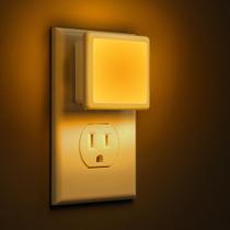 Luzes noturnas L LOHAS LED Plug-in Wall, pacote com 2 unidades, 0,3 W, 2000 K