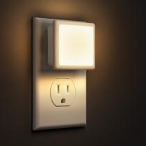 Luzes noturnas L LOHAS LED Plug-in Wall, pacote com 2 unidades, 0,3 W 3000 K Luzes noturnas L LOHAS LED Plug-in Wall, pacote com 2 unidades, 0,3 W 3000 K