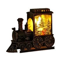 Luzes Noturnas LED Vintage, Lâmpada Portátil Em Forma De Trem, Lanternas Suspensas Alimentadas Por