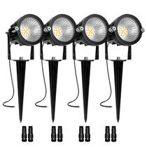 Luzes para Paisagem REEGOLD 10W 12/24V Branco Quente IP65 Kit com 4 Unidades Luzes para Paisagem REEGOLD 10W 12/24V Branco Quente IP65 Kit com 4 Unidades