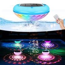 Luzes para Piscina QOLNBY 17 cm Solar Recarregável por USB IP68 Luzes para Piscina QOLNBY 17 cm Solar Recarregável por USB IP68