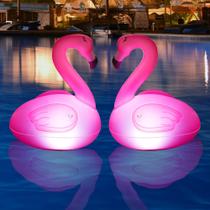 Luzes para Piscina Toodour Solar à Prova dÁgua Flamingo 2 Unidades