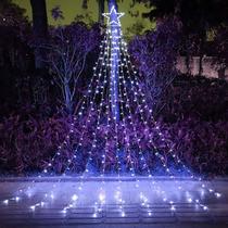 Luzes PUHONG Christmas Star String 320 LEDs 5 m à prova d'água