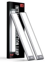Luzes recarregáveis embaixo do gabinete YIGER 40 LED 8000K (pacote com 2)