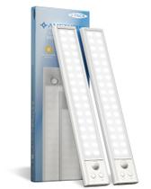 Luzes Sob Gabinete AMETHEUS 10" Sensor de Movimento Sem Fio Kit com 2 Luzes Sob Gabinete AMETHEUS 10" Sensor de Movimento Sem Fio Kit com 2