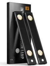 Luzes sob o gabinete YIGER Black 25cm LED com sensor de movimento