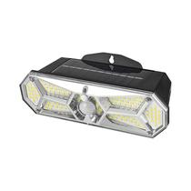 Luzes solares ao ar livre, sensor de movimento luzes alimentadas por energia solar Ip65 à prova d'água, 2/3 modos, luzes de segurança de parede para cerca quintal jardim pátio porta da frente