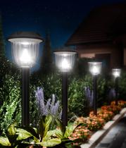 Luzes solares AOSEA 12000K, pacote com 6 unidades, impermeáveis ao ar livre, IP65