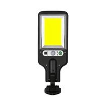 Luzes Solares Com Sensor De Movimento À Prova d'Água Para Exterior, Lâmpada De Parede LED COB 72 108