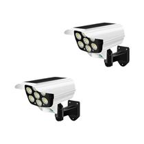 Luzes Solares Com Sensor De Movimento Para Exterior 2000 Lumens 77 LEDs Holofotes Sem Fio Câmera Luzes Solares Com Sensor De Movimento Para Exterior 2000 Lumens 77 LEDs Holofotes Sem Fio Câmera